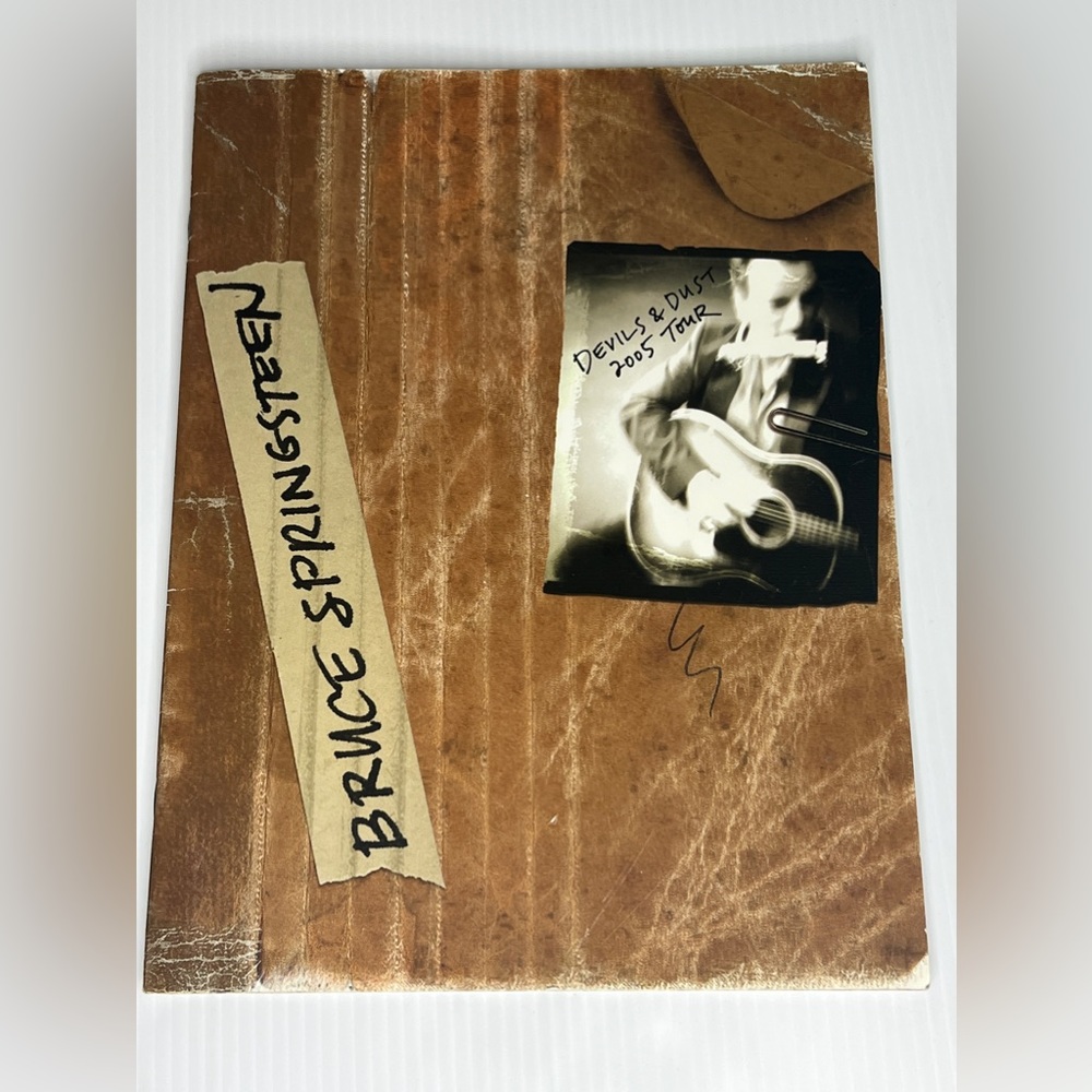 Bruce Springsteen Devils And Dust Tour Program